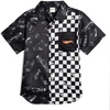 image:imageHot Wheels Boys ButtonDown Shirt Toddler to Big Kid  ButtonDown Closure Pointed Collar Peached Microfiber Lightweight Fabric Curved HemBlack  White