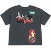 image:imageHot Wheels Boys 3Pack Short Sleeve Tees Toddler to Big KidBlack  Pale Blue